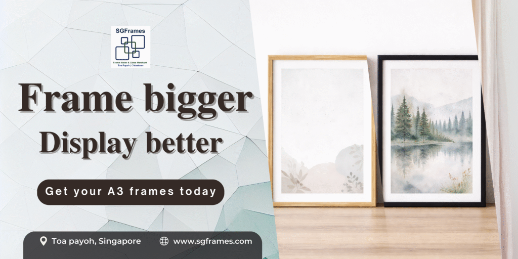 best-a3-ready-made-frames-singapore-SGframes