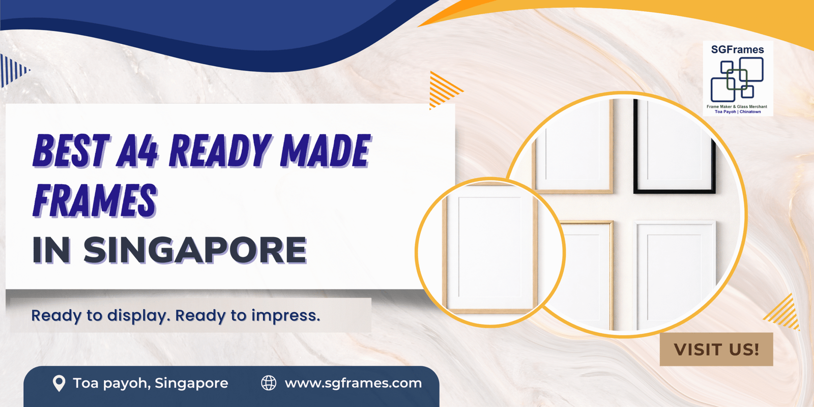 Best A4 Ready Made Frames Singapore | Quality & Convenience