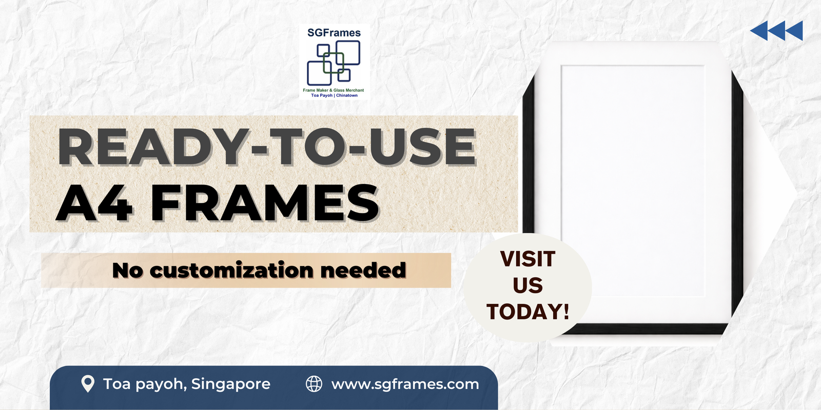 best-a4-ready-made-frames-in-singapore-sgframes